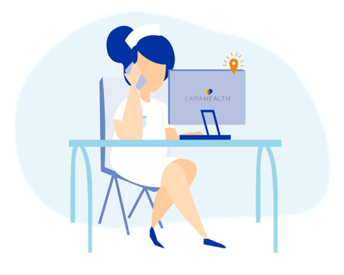 LARA IMPLEMENTING ONLINE PATIENT REGISTRATION LATER THIS YEAR visual data 6